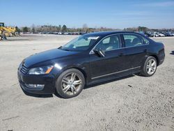 Vehiculos salvage en venta de Copart Lumberton, NC: 2015 Volkswagen Passat SE