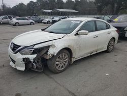 Salvage cars for sale at Savannah, GA auction: 2016 Nissan Altima 2.5