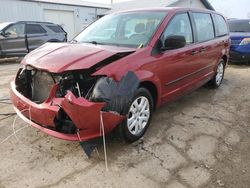 Salvage cars for sale from Copart Pekin, IL: 2015 Dodge Grand Caravan SE