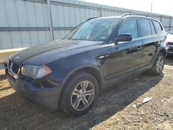 Salvage cars for sale at Chatham, VA auction: 2005 BMW X3 3.0I