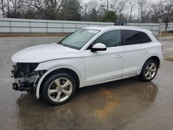 Salvage cars for sale at Savannah, GA auction: 2020 Audi Q5 Premium Plus