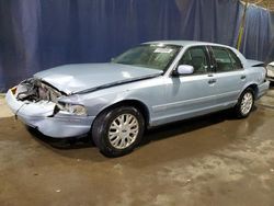 Salvage cars for sale at Woodhaven, MI auction: 2003 Ford Crown Victoria LX