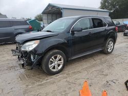 Salvage cars for sale from Copart Midway, FL: 2017 Chevrolet Equinox LS