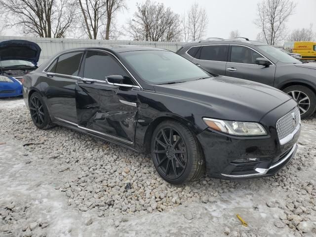 2017 Lincoln Continental Reserve