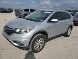 Salvage cars for sale at Houston, TX auction: 2015 Honda CR-V EXL