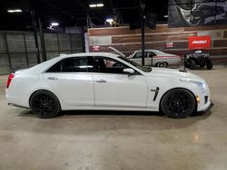 Salvage cars for sale at Dallas, TX auction: 2018 Cadillac CTS-V