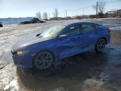 Salvage cars for sale at Montreal Est, QC auction: 2018 Honda Civic LX