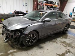 Salvage cars for sale at Assonet, MA auction: 2024 Nissan Sentra SV