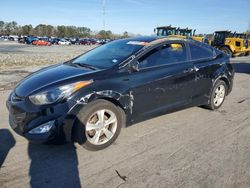 Salvage cars for sale at Dunn, NC auction: 2013 Hyundai Elantra Coupe GS