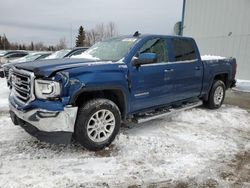 Salvage cars for sale at Bowmanville, ON auction: 2017 GMC Sierra K1500 SLE