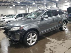 Vehiculos salvage en venta de Copart Ham Lake, MN: 2015 Audi Q7 Prestige