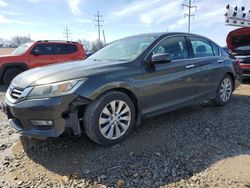 Salvage cars for sale from Copart Columbus, OH: 2013 Honda Accord EXL