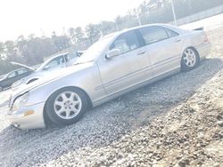 2001 Mercedes-Benz S 500 en venta en Ellenwood, GA