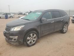 Salvage cars for sale at Andrews, TX auction: 2016 Chevrolet Traverse LT