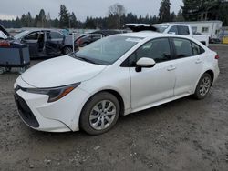 Salvage cars for sale at Graham, WA auction: 2020 Toyota Corolla LE