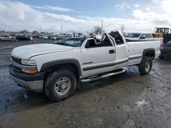 Salvage trucks for sale at Eugene, OR auction: 2001 Chevrolet Silverado K2500 Heavy Duty