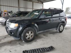 Salvage cars for sale at Cartersville, GA auction: 2012 Ford Escape XLT