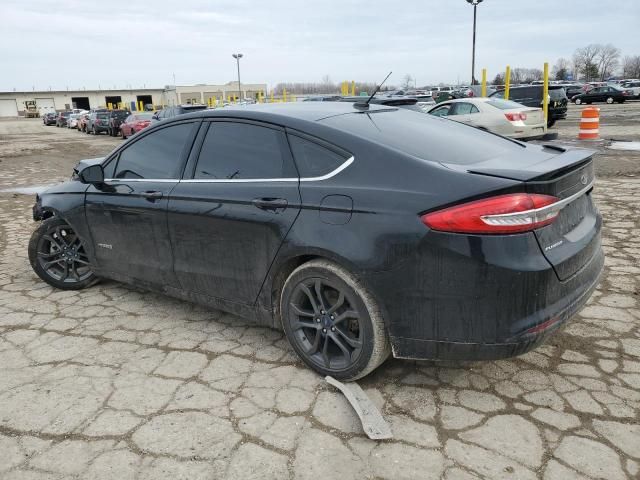 2018 Ford Fusion SE Hybrid