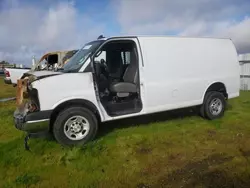 Salvage trucks for sale at Sacramento, CA auction: 2022 Chevrolet Express G2500