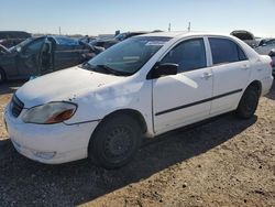 Toyota Vehiculos salvage en venta: 2003 Toyota Corolla CE