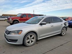 Volkswagen Vehiculos salvage en venta: 2013 Volkswagen Passat SE