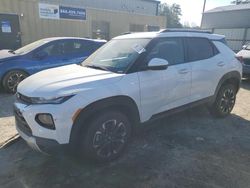 Salvage cars for sale at Ellenwood, GA auction: 2022 Chevrolet Trailblazer LT