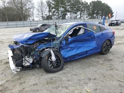 Salvage cars for sale at Loganville, GA auction: 2019 Honda Civic LX