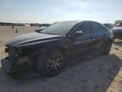 Salvage cars for sale at San Antonio, TX auction: 2022 Toyota Camry SE