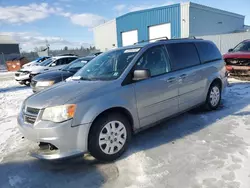 Vehiculos salvage en venta de Copart Elmsdale, NS: 2013 Dodge Grand Caravan SE