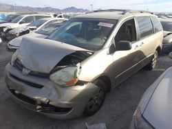 Carros salvage para piezas a la venta en subasta: 2004 Toyota Sienna CE