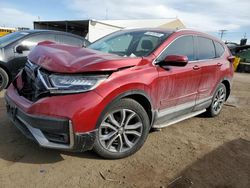 Salvage cars for sale at Brighton, CO auction: 2022 Honda CR-V Touring