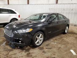 Salvage cars for sale at Lansing, MI auction: 2013 Ford Fusion SE Hybrid