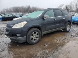 Salvage cars for sale at Chalfont, PA auction: 2011 Chevrolet Traverse LT