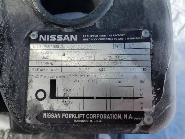 2012 Nissan Forklift