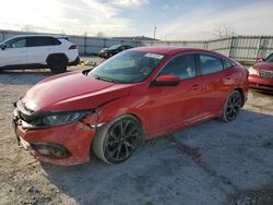 Honda salvage cars for sale: 2020 Honda Civic Sport