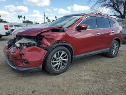 Salvage cars for sale from Copart Mercedes, TX: 2015 Nissan Rogue S