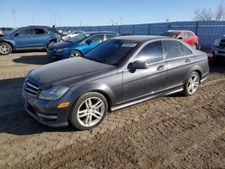 Mercedes-Benz c-Class salvage cars for sale: 2014 Mercedes-Benz C 300 4matic