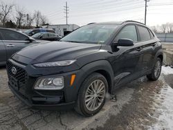 Salvage cars for sale at Bridgeton, MO auction: 2021 Hyundai Kona SEL