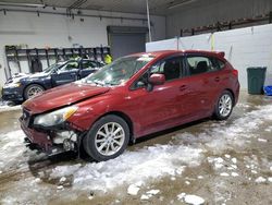 Salvage cars for sale at Candia, NH auction: 2013 Subaru Impreza Premium