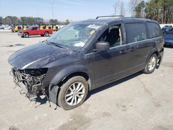 Salvage cars for sale at Dunn, NC auction: 2018 Dodge Grand Caravan SXT