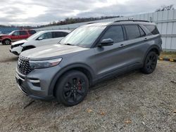 Salvage cars for sale at Anderson, CA auction: 2021 Ford Explorer ST