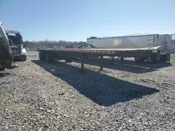 Salvage trucks for sale at Memphis, TN auction: 1993 Fruehauf Flatbed Trailer