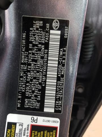 2012 Toyota Camry Base