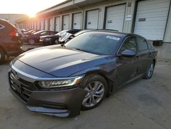 Salvage cars for sale at Louisville, KY auction: 2018 Honda Accord LX