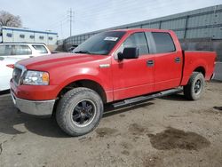 Ford salvage cars for sale: 2007 Ford F150 Supercrew