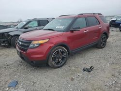 Salvage cars for sale at Earlington, KY auction: 2013 Ford Explorer Sport