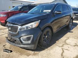 Salvage cars for sale at Pekin, IL auction: 2016 KIA Sorento LX