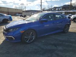 Salvage cars for sale at Marlboro, NY auction: 2019 Honda Civic EX