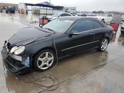 Salvage cars for sale at Grand Prairie, TX auction: 2005 Mercedes-Benz CLK 500