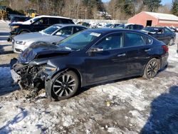 Salvage cars for sale at Mendon, MA auction: 2018 Nissan Altima 2.5